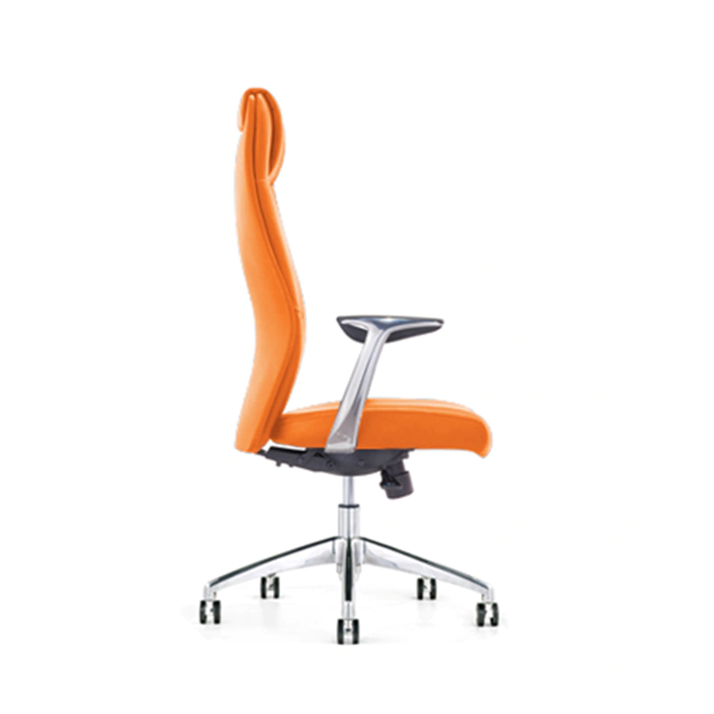 product-Furicco-9184 Modern French Commercial High Back Executive Black Leather Swivel Office Chairs-1