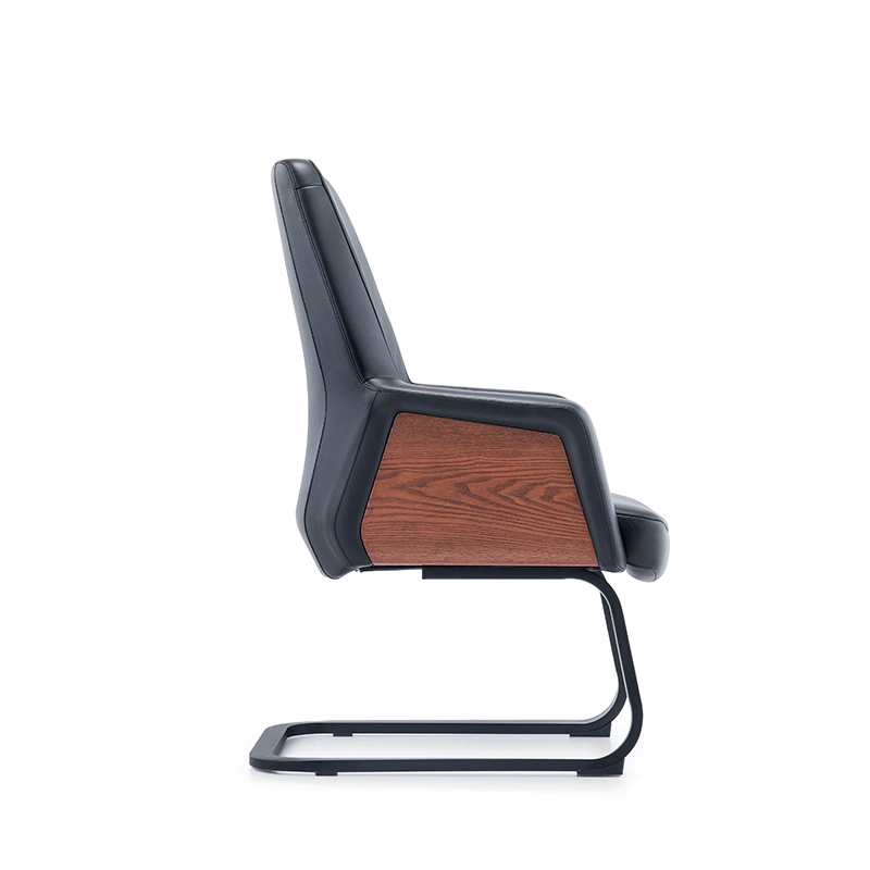 product-Furicco-Upholstered Office Leather Work Conference Chairs C1712-img
