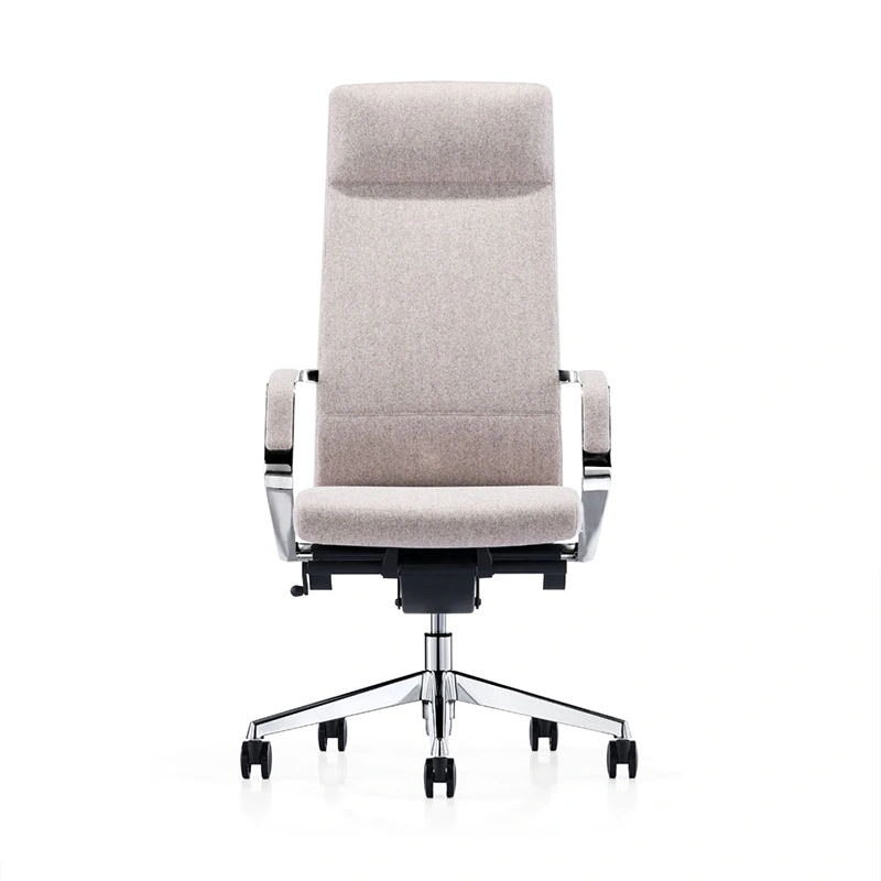 product-Furicco-Height Adjustable Office Leather Managers Chair with Padded Arms A1811-img-1