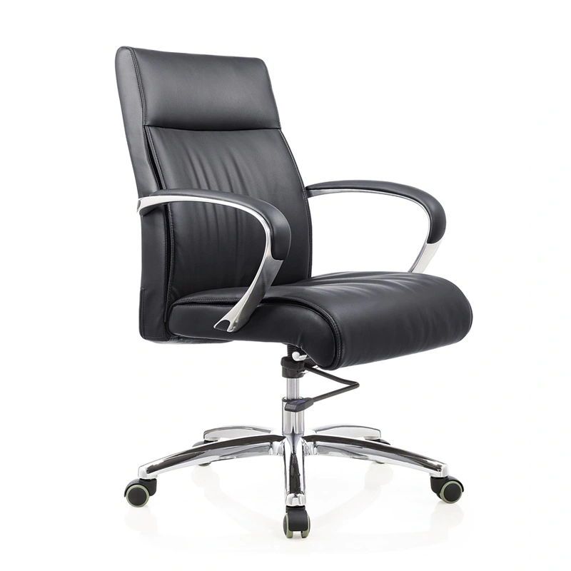 product-Furicco-Useful staff rolling aluminum armrest base task office chairs 9264-img