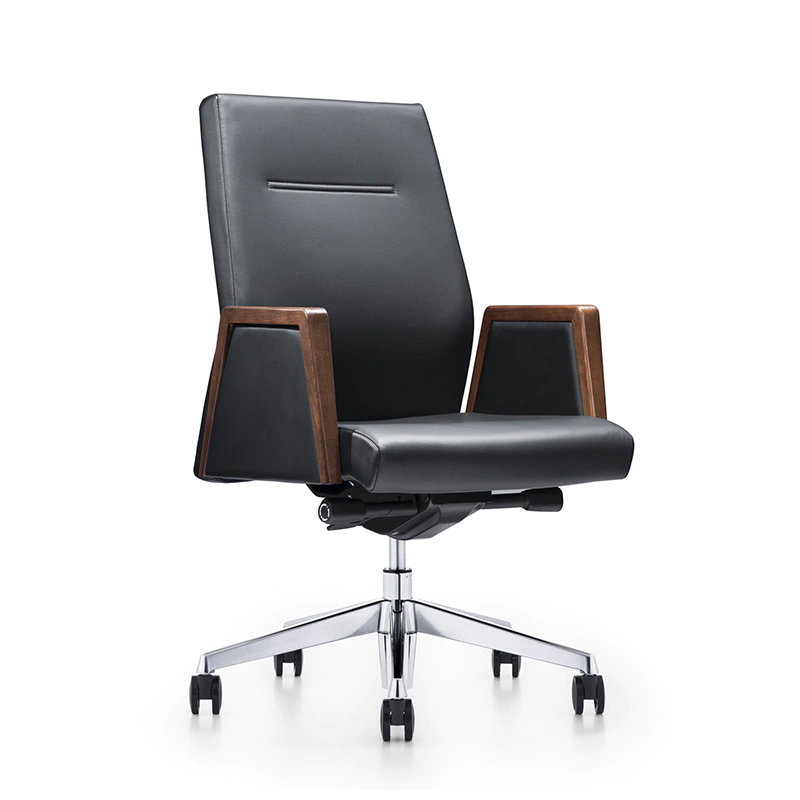 product-Furicco-Traditional Wooden Armrest Executive Chair B1616-img