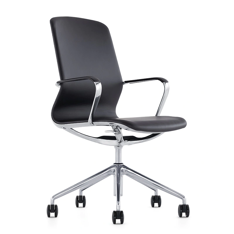 product-Furicco-China Commercial Office Furniture Meeting Room Pu Leather Reception Arm Chairs For O