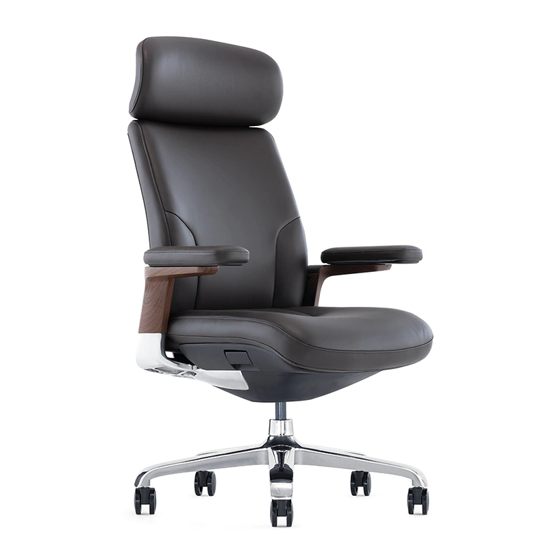 product-Furicco-FURICCO Manufacturer Commercial Furniture Adjustable Arm Ergonomic High Back Leather