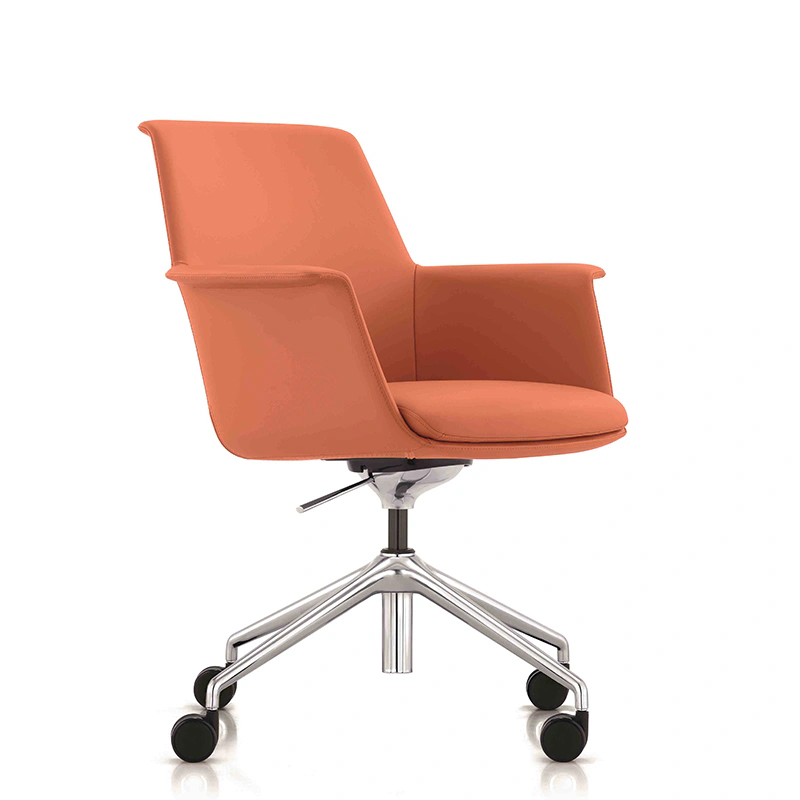 product-Furicco-FURICCO Factory Low back Conference Study Chair PU Leather Office Chair For Meeting 
