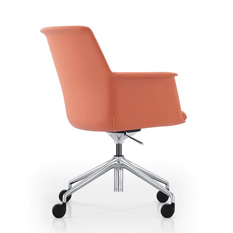 product-FURICCO Factory Low back Conference Study Chair PU Leather Office Chair For Meeting Room Fur-1