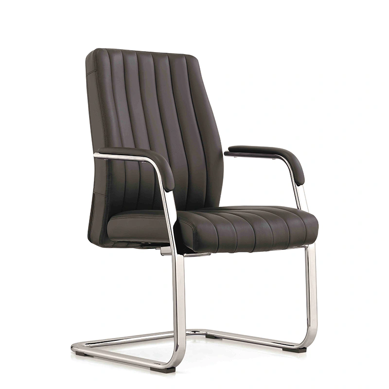 product-Furicco-High Quality PU Leather Medium Back Meeting Chair Conference Office Chair C2106-img