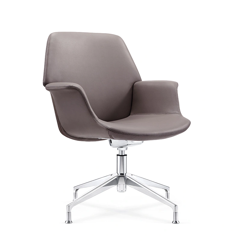 product-Furicco-four-legged leather chair small training chair in a variety of colors C1925-img