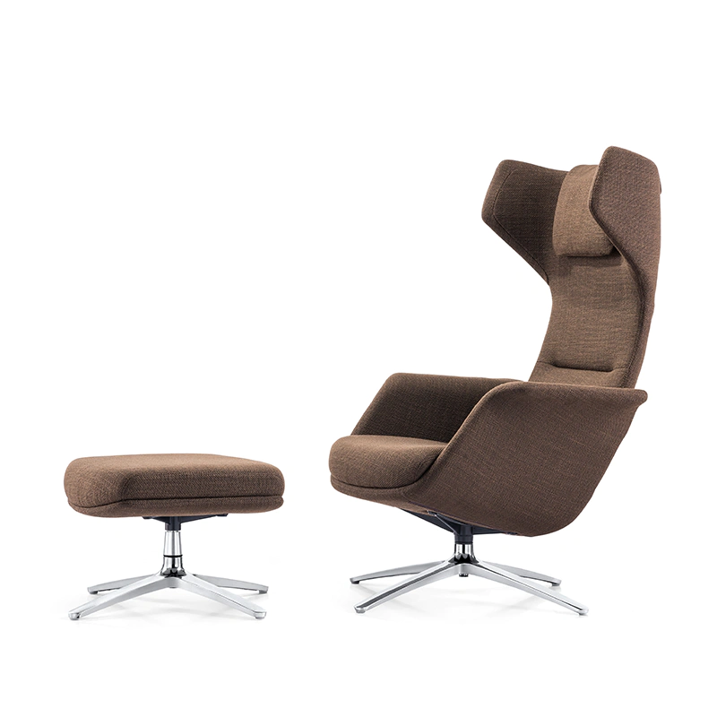 product-Furicco-french style hotel lounge chair velvet fabric design selling price F1821-img