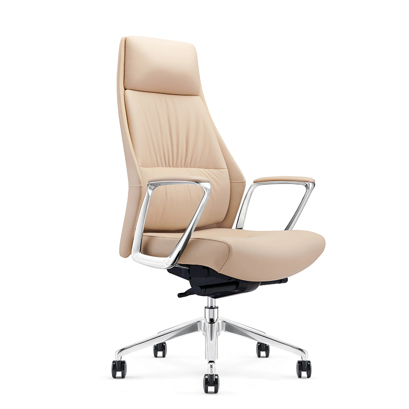 product-Furicco-FURICCO American Style Modern Ergonomic Genuine Leather High Back Executive Swivel O
