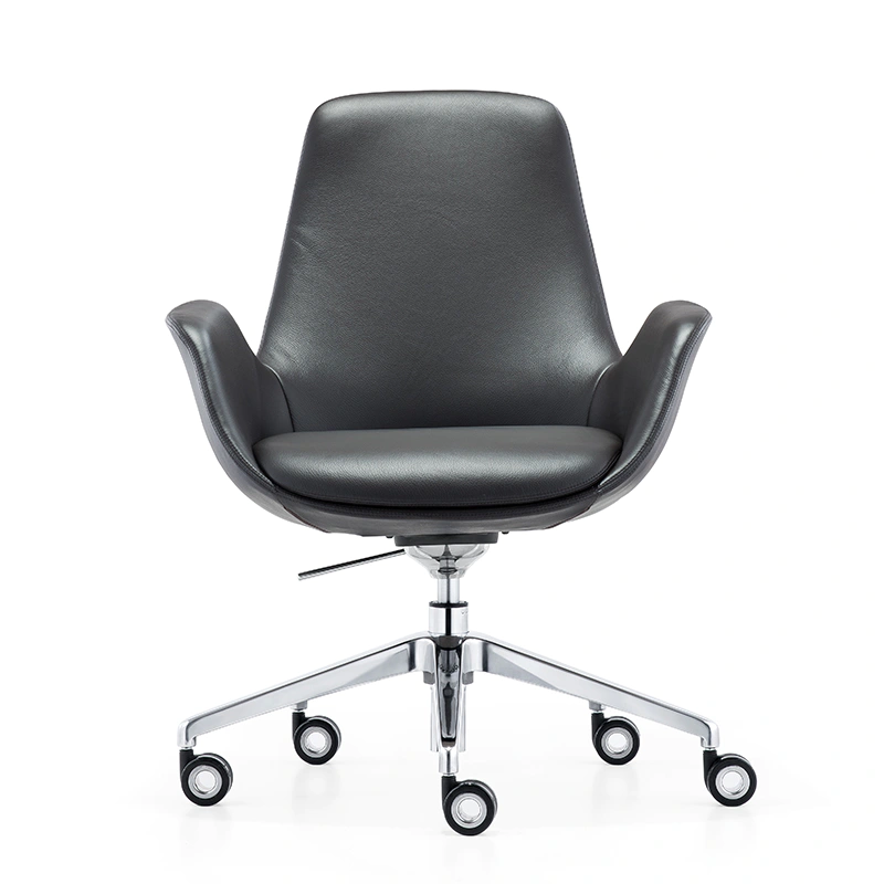 product-PU Leather Home Office Desk Chair High Back, Modern 360 Swivel Executive Computer Chair with-1
