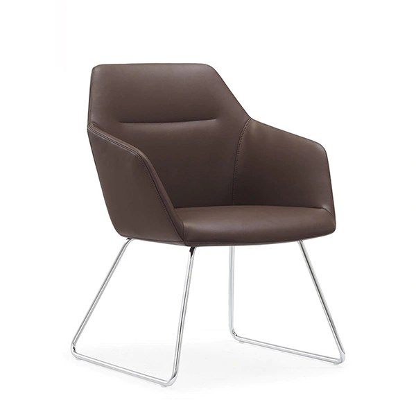 product-Furicco Single Meeting Chairs Armrest No Wheel Office Chair With Fixed Legs C2401-2-Furicco--1