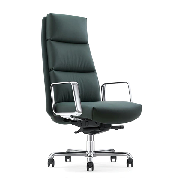 product-Cheap Price Office Furniture High Quality Presidential High Back Office Chair With Aluminum -1