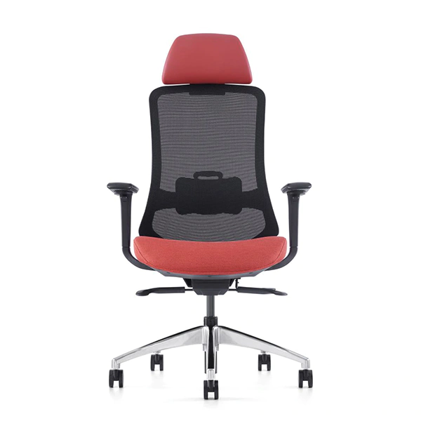 product-Furicco Modern Home Office Recliner Chair Swivel Black Mesh Fabric Ergonomic Office Chairs W-1