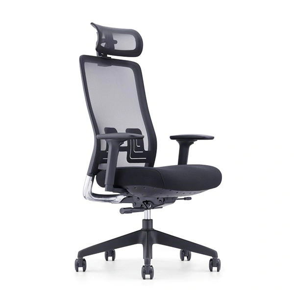 product-Furicco-Best Selling and Cheap adjustable Lumbar Support Full Mesh Black Office Chair Z-2340