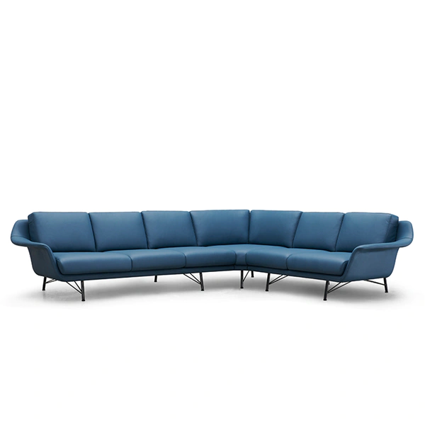 product-High Quality Original Visit Modular 2 Seater Top Grain Leather Relaxation Leather Sofa Luxur-1